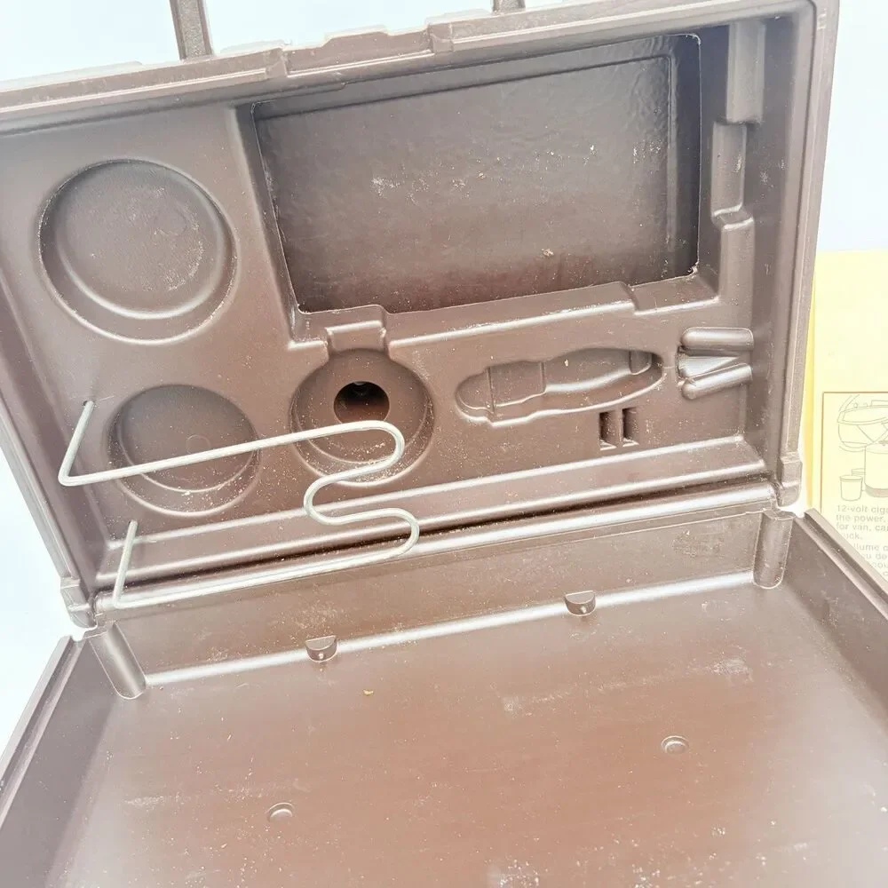 EMPIRE Home ’n Away 12V 120V COFFEEMAKER Travel Kit Case Tested Works